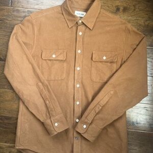Taylor Stitch Yosemite Shirt Tobacco Size 40
